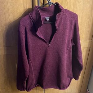 Eddie Bauer light fleece coat.